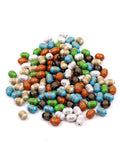 30/50Pcs Retro Bronzing Acrylic Beads DIY Crafts Jewelry Necklace Earrings