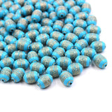 30/50Pcs Retro Bronzing Acrylic Beads DIY Crafts Jewelry Necklace Earrings