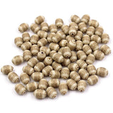 30/50Pcs Retro Bronzing Acrylic Beads DIY Crafts Jewelry Necklace Earrings