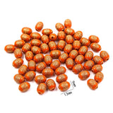 30/50Pcs Retro Bronzing Acrylic Beads DIY Crafts Jewelry Necklace Earrings