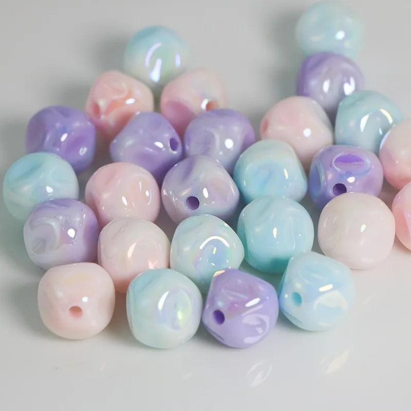 Glow Cartoon Beads for DIY Jewelry Making Phone Keychain