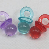 Transparent Acrylic Baby Nipple Charms - DIY Crafting Supplies