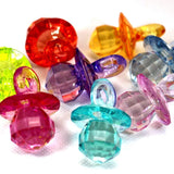 Transparent Acrylic Baby Nipple Charms - DIY Crafting Supplies
