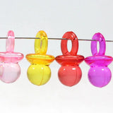 Transparent Acrylic Baby Nipple Charms - DIY Crafting Supplies