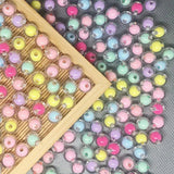 Acrylic Frosted Round Beads Loose Beads DIY Jewelry