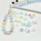 Acrylic Frosted Round Beads Loose Beads DIY Jewelry