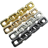 20pcs Large U-shape Acrylic Chain Beads Metallic Chain Link Open Ring DIY Dress