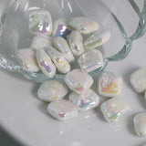Irregular Wafer Acrylic Stones Beads DIY Jewelry Making Accessories