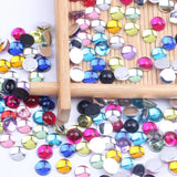 6mm Half Round Beads Acrylic Rhinestones DIY Craft