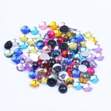6mm Half Round Beads Acrylic Rhinestones DIY Craft