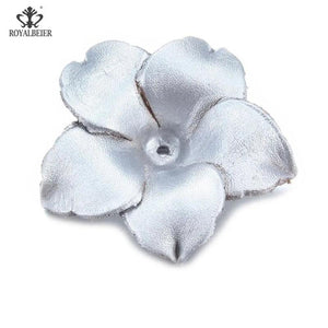 RoyalBeier Floral Ornaments Faux Leather Women Retro Headwear Pendant Necklace