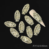 10pcs 3D Virgin Mary Nail Art Charms Nail Jewels for Acrylic Nails