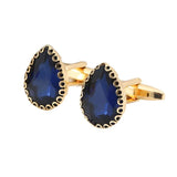 Men's Crystal French Cufflinks for Business Banquet Wedding