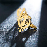 Vintage Sikhism Symbol Cufflinks Stainless Steel Mens Shirt Suit Amulet
