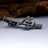 Vintage Africa Adinkra Symbol Tie Clip Classic African Ethnic Sign Amulet