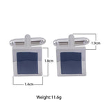 Marble Grain Square Cuff Links Enamel Cufflinks Gift