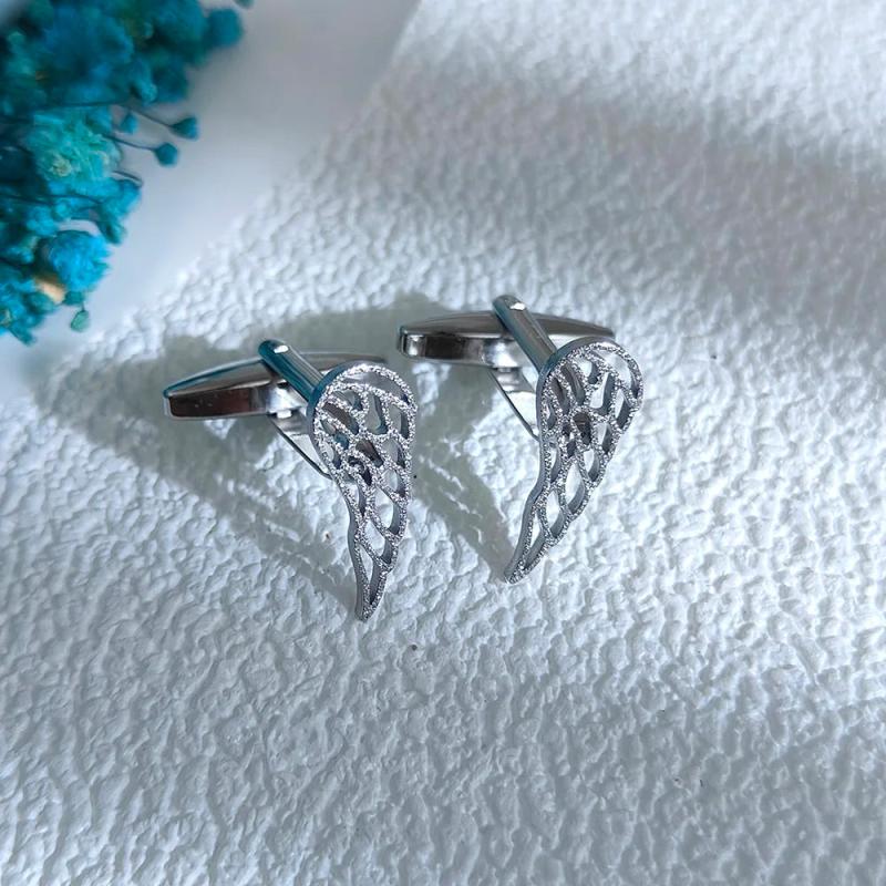 Men's Wing Cufflinks Stainless Steel
