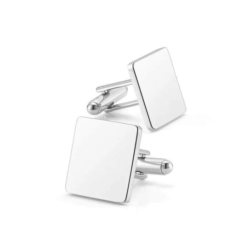Personalized Square Cufflinks for Groom