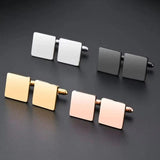 Personalized Square Cufflinks for Groom