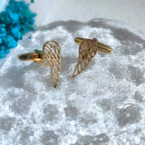 Men's Wing Cufflinks Stainless Steel
