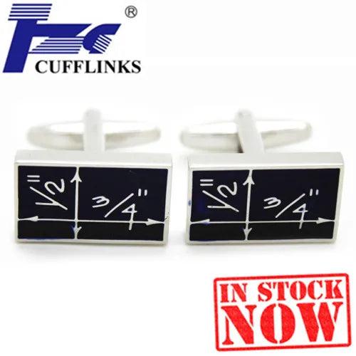 Math Cufflink Cuff Link 2 Pairs Set Promotion