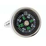 iGame Compass Cuff Links Novelty Brass Material Shirt Cuff Button