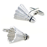 Shuttlecock Cufflink Cuff Link 2 Pairs Set