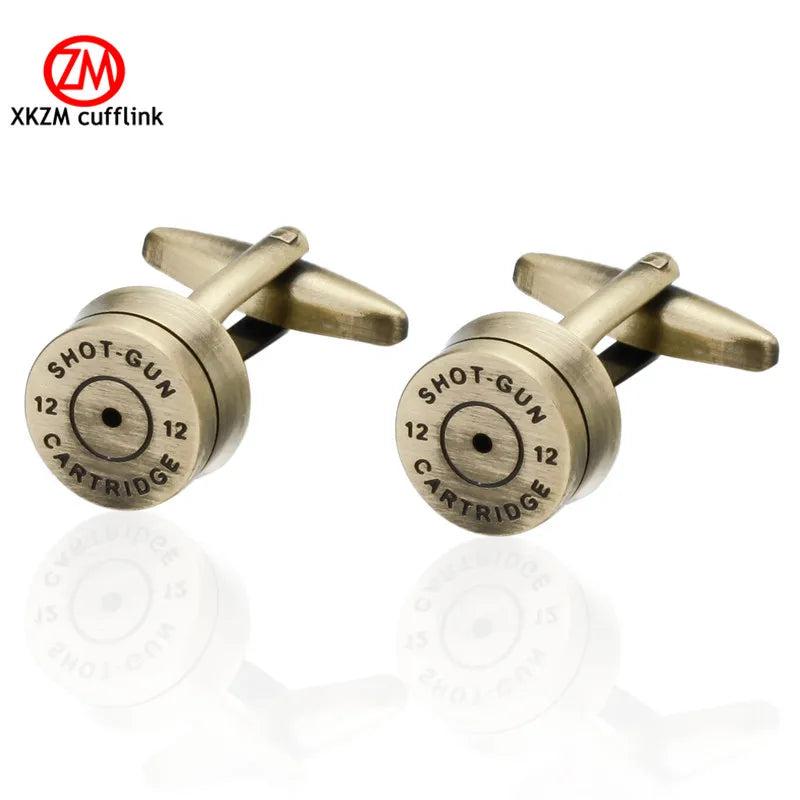 Copper Bullet Cufflinks for Wedding