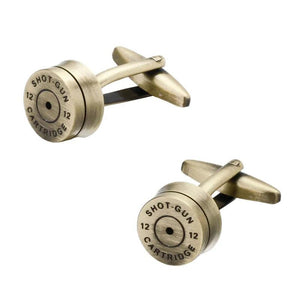 Copper Bullet Cufflinks for Wedding
