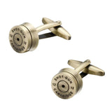 Copper Bullet Cufflinks for Wedding