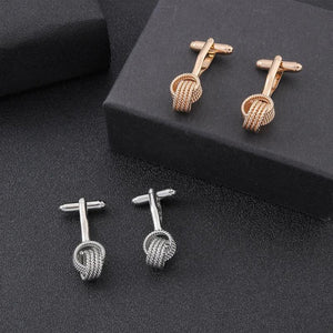 Men's Copper Cufflink Business Wedding Sleeve Studs