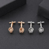 Men's Copper Cufflink Business Wedding Sleeve Studs