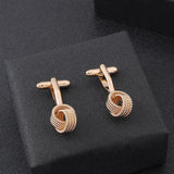 Men's Copper Cufflink Business Wedding Sleeve Studs