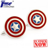 Superhero Cufflink 2 Pairs Set