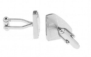 Men's SuperHeroes Cufflinks Copper Material Silver