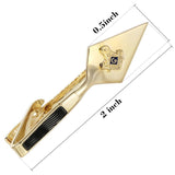 Masonic Tie Clip and Cufflinks Set for Men