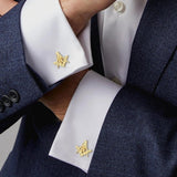 Masonic Tie Clip and Cufflinks Set for Men