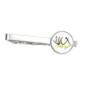 Personalized Judo Karate Glass Tie Clip Gift