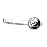 Personalized Judo Karate Glass Tie Clip Gift