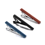 Vintage Wood Texture Tie Clip, Business Party Gift for Men