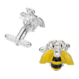 Bee Cufflinks for Men Shirt High Novelty Cuff links