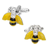 Bee Cufflinks for Men Shirt High Novelty Cuff links