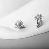 Tangula Vintage Sun Totem Cufflinks Stainless Steel Men's Cufflinks