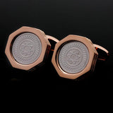 Polygonal Cufflinks French High-end Wedding Business Cuff Buttons
