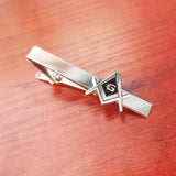 3 Degree Freemason Tie Clip Masonic Men's Neck Bar Clasp Metal