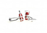 Fire Extinguisher Cuff Links Red Copper Gift For Fireman