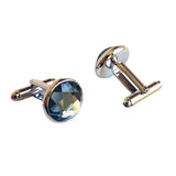Crystal French Cufflinks for Men's Shirt