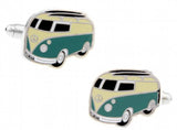Blue/Black Bicycle Cufflinks Novelty Bike Copper Material Wholesale
