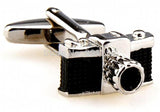 Black/White Camera Novelty Cufflinks Copper Material Wholesale