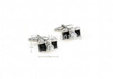 Black/White Camera Novelty Cufflinks Copper Material Wholesale